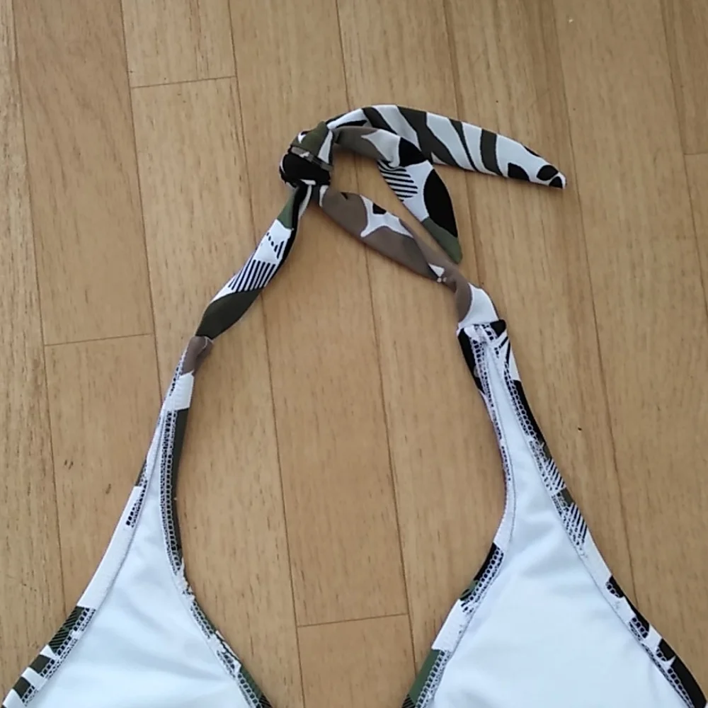Tropical‎ halter top one piece
